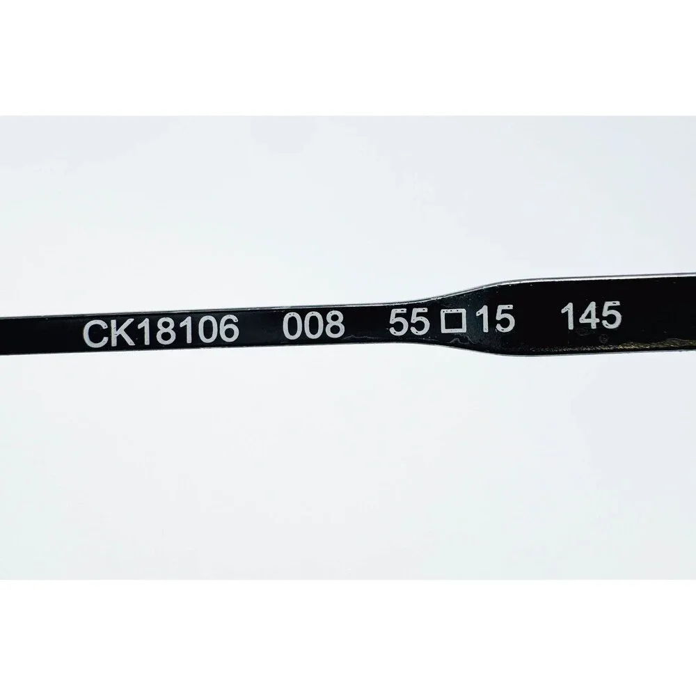 Calvin Klein Eyeglasses Frames Mens Black CK18106 008 Aviator 55-15-145